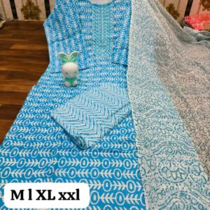 Cotton Kurti Pent 𝐋𝐚𝐭𝐞𝐬𝐭 𝐂𝐨𝐥𝐥𝐞𝐜𝐭𝐢𝐨𝐧 3 Piece Set