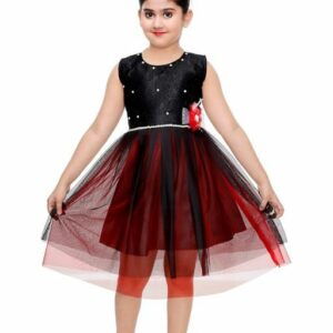 Girl's Party Dress With Pink Handbag