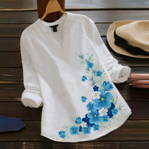 Women's Full Sleeves Rayon Top