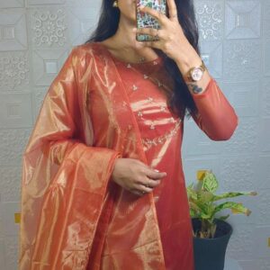 Tissue Net Kurti