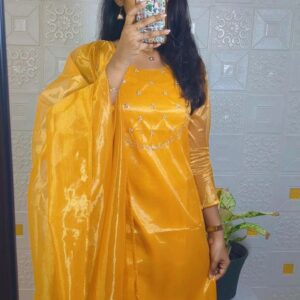Tissue Net Kurti