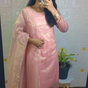 Tissue Net Kurti