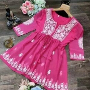 Anarkali Georgette Top