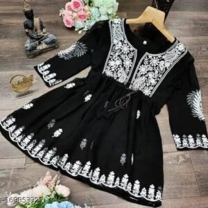 Anarkali Georgette Top