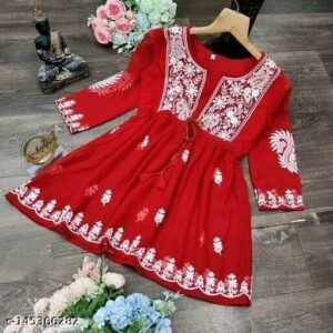 Anarkali Georgette Top