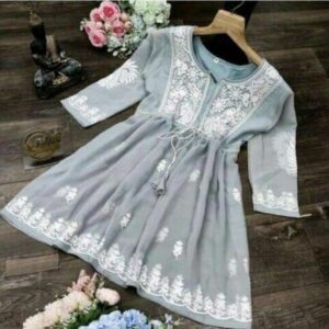 Anarkali Georgette Top
