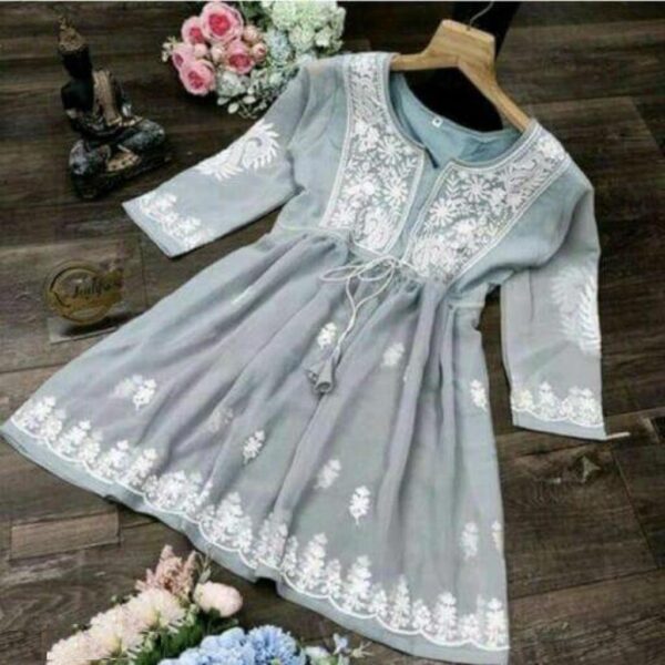 Anarkali Georgette Top