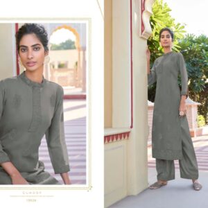 Heavy Fox Gorgert Kurti With Pent