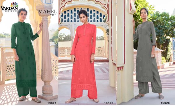 Heavy Fox Gorgert Kurti With Pent - Image 2