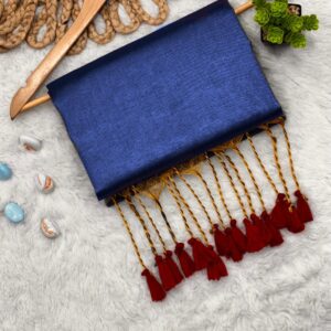 Golden Fabric Tissue Saree