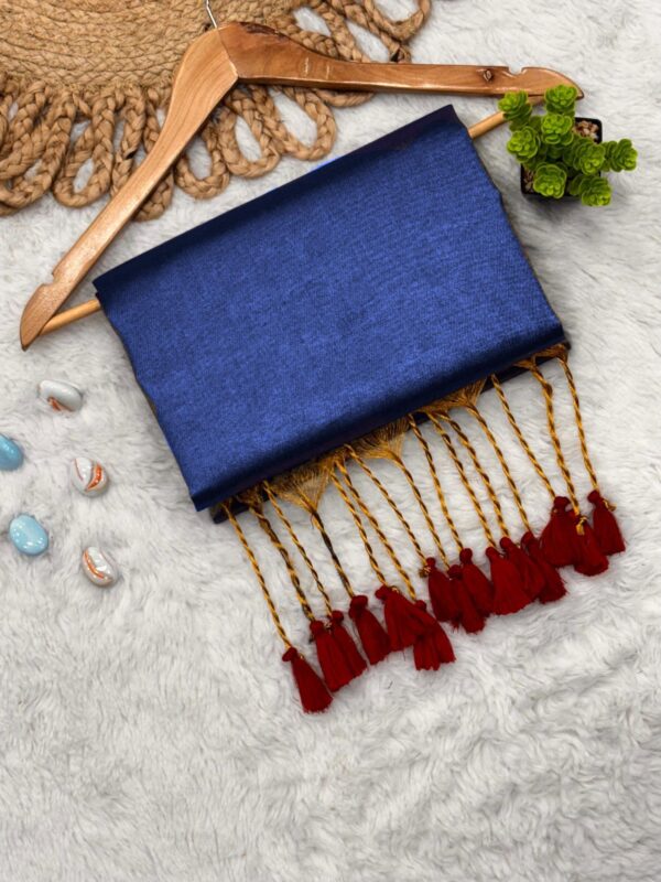 Golden Fabric Tissue Saree