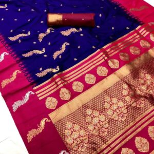 Soft Litchi Silk Kubera Pattu Saree