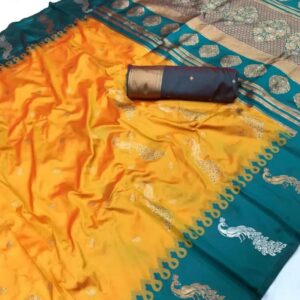 Soft Litchi Silk Kubera Pattu Saree