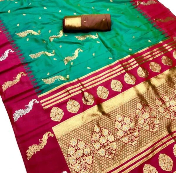 Soft Litchi Silk Kubera Pattu Saree