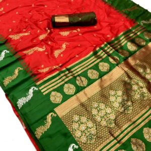 Soft Litchi Silk Kubera Pattu Saree