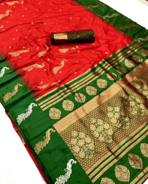 Soft Litchi Silk Kubera Pattu Saree