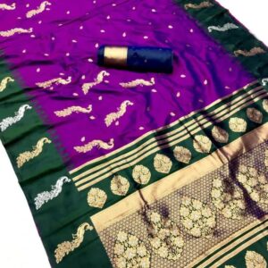 Soft Litchi Silk Kubera Pattu Saree