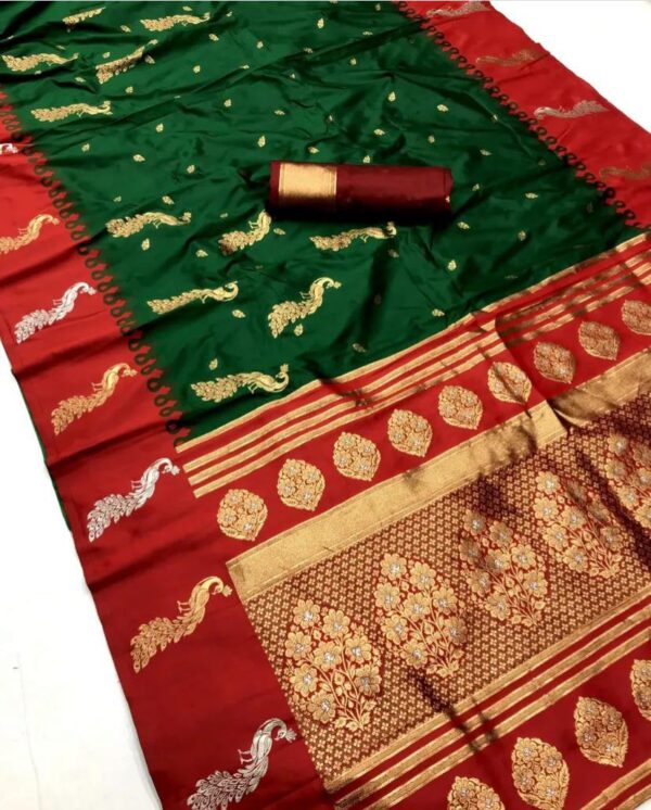 Soft Litchi Silk Kubera Pattu Saree
