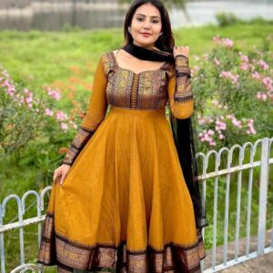 Vichitra Silk Kurti