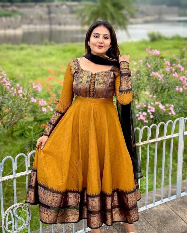 Vichitra Silk Kurti