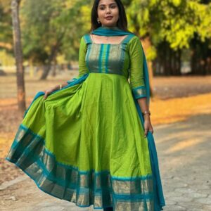 Vichitra Silk Kurti